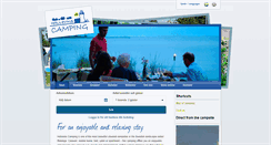 Desktop Screenshot of hallevikscamping.se